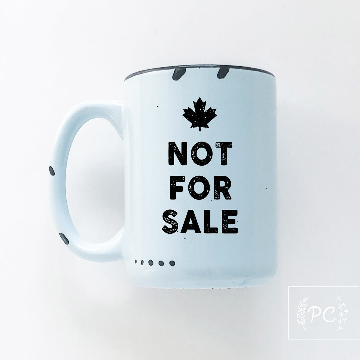 canada not for sale | ceramic mug
