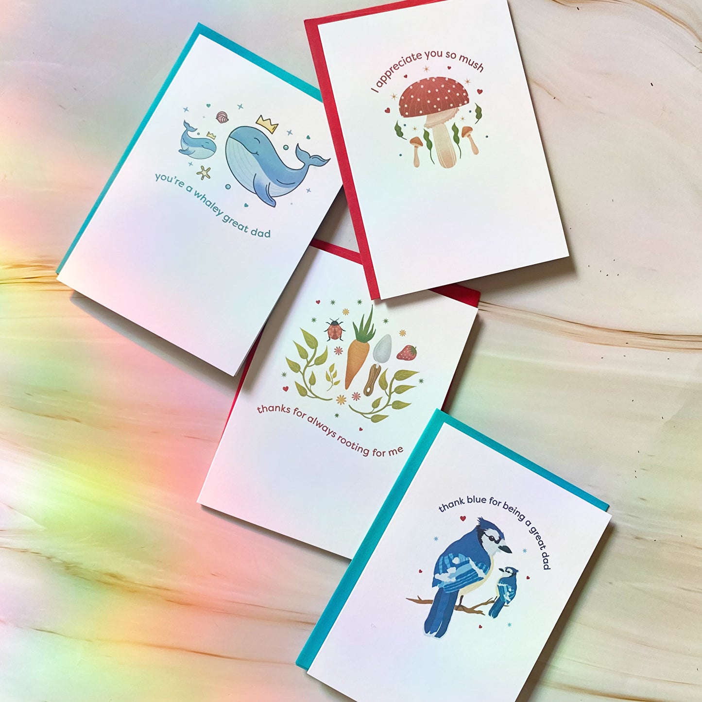 Whaley Great Dad | Father's Day | Mini Greeting Card