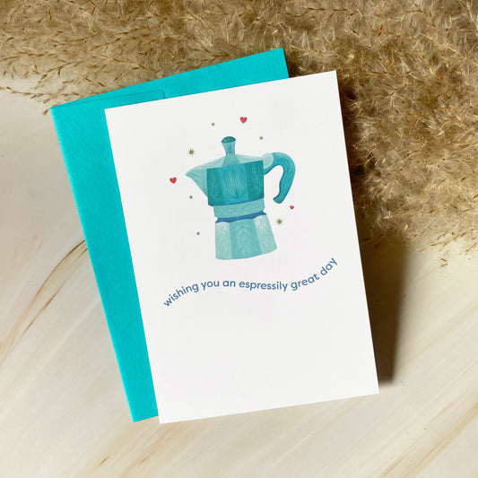Espressily Great Day | Father's Day | Mini Greeting Card