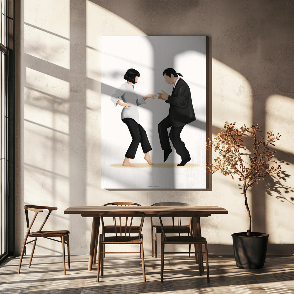 Wall art Pulp Fiction Canvas Print