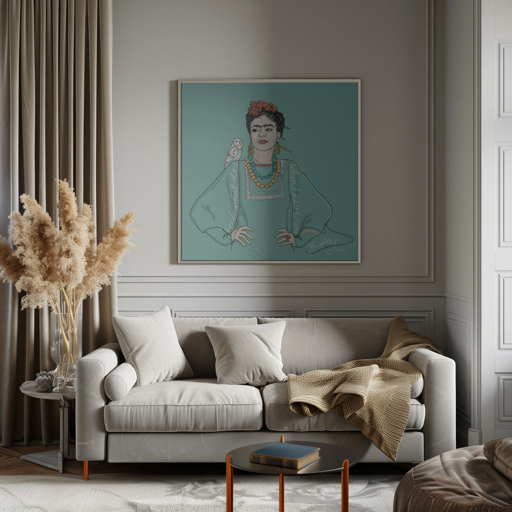 Wall art Frida