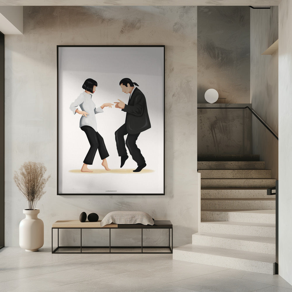 Wall art Pulp Fiction Canvas Print