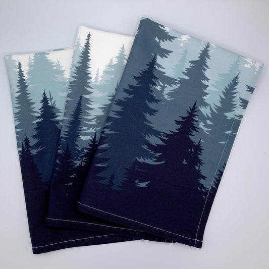 Pine Forest Goth Tea Towels: Set of 3