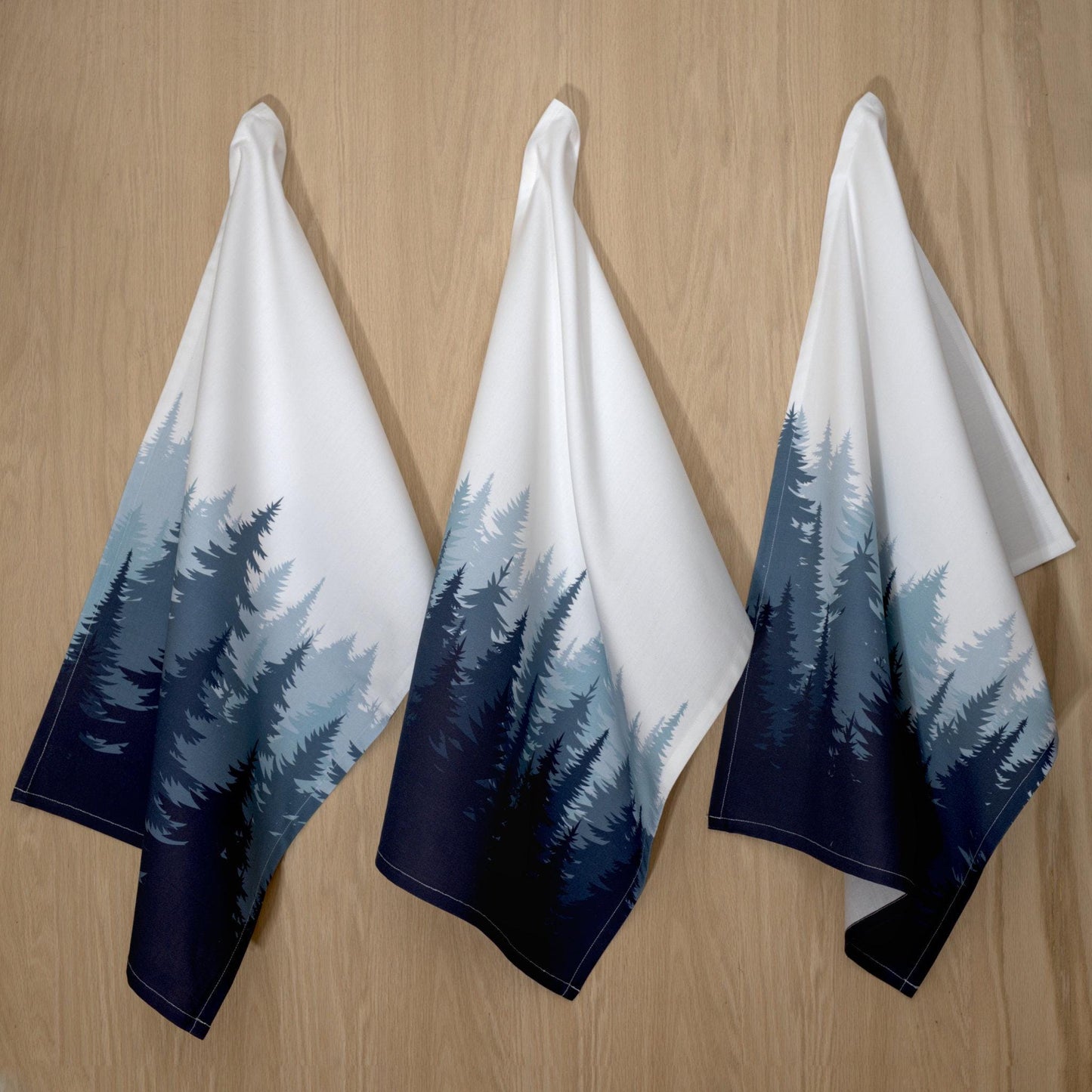 Pine Forest Goth Tea Towels: Set of 3