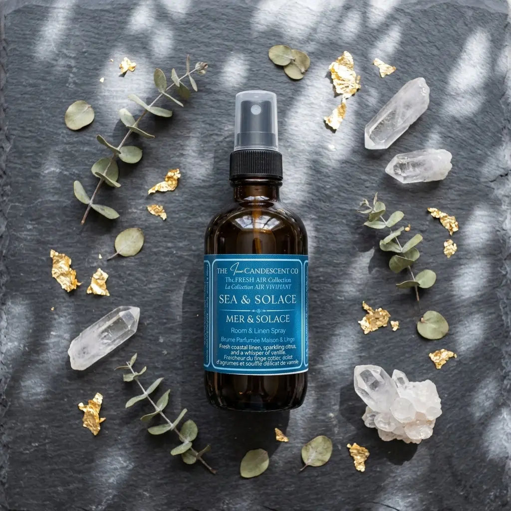 SEA & SOLACE | Coastal room and linen spray | Alcohol-free home fragrance