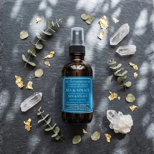 SEA & SOLACE | Coastal room and linen spray | Alcohol-free home fragrance