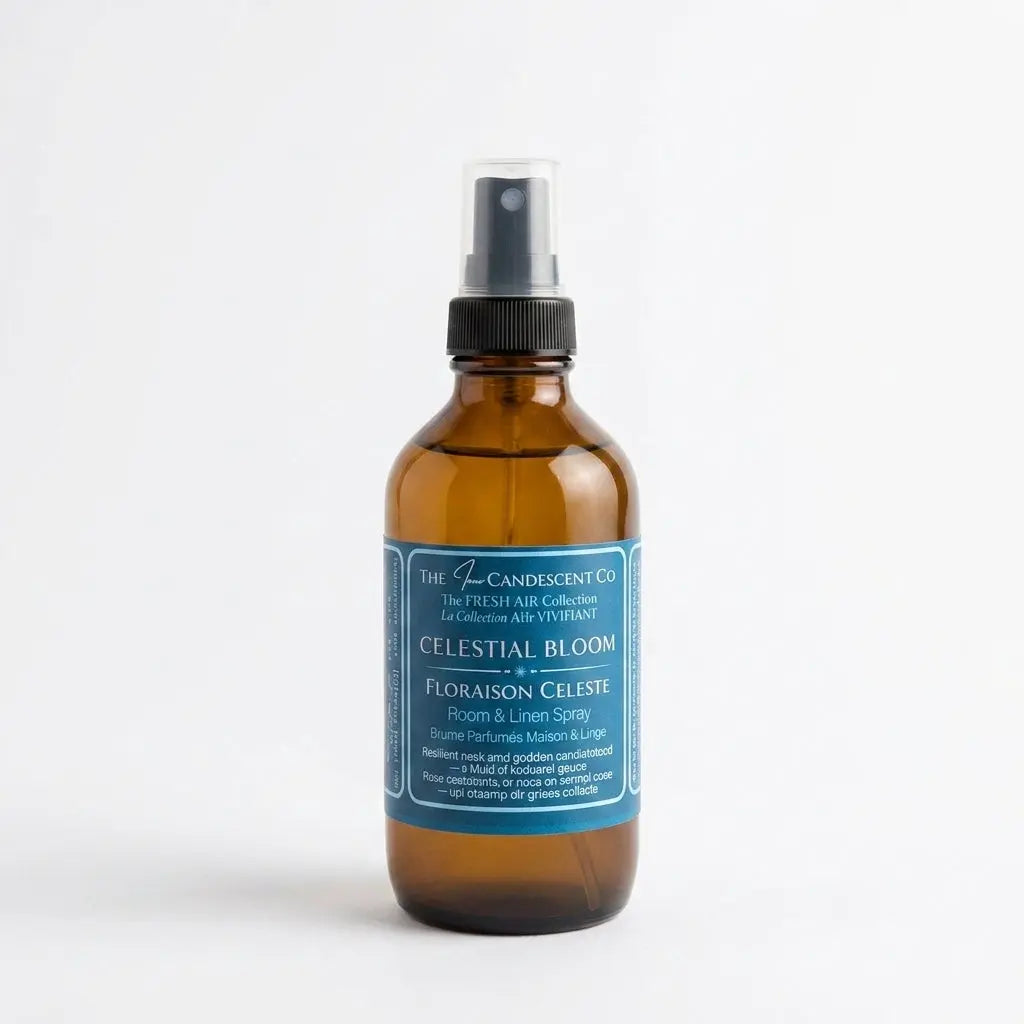 CELESTIAL BLOOM | Rose & amber room and linen spray | Alcohol-free home fragrance