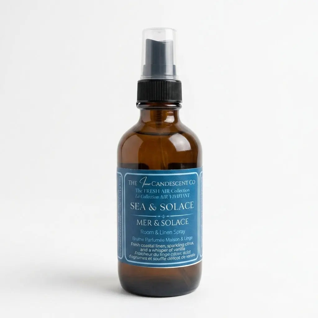 SEA & SOLACE | Coastal room and linen spray | Alcohol-free home fragrance