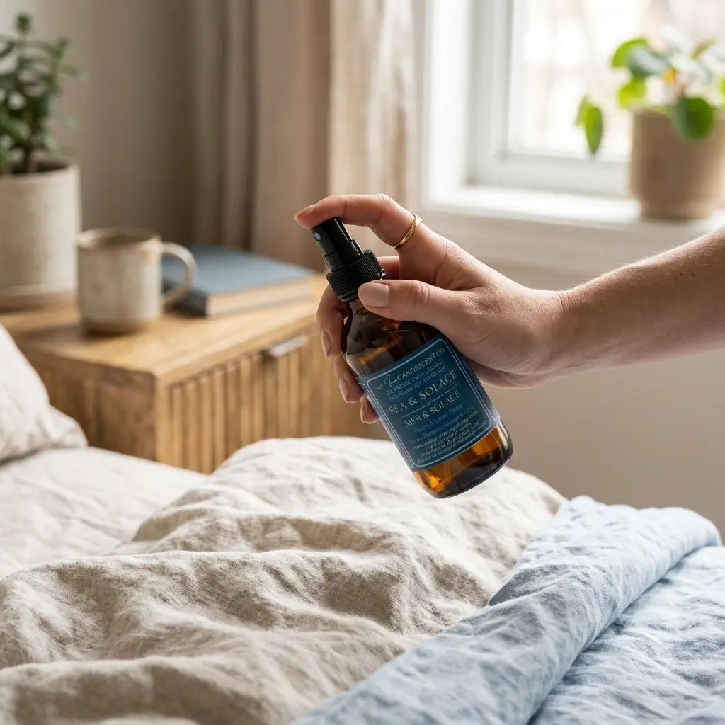 SEA & SOLACE | Coastal room and linen spray | Alcohol-free home fragrance