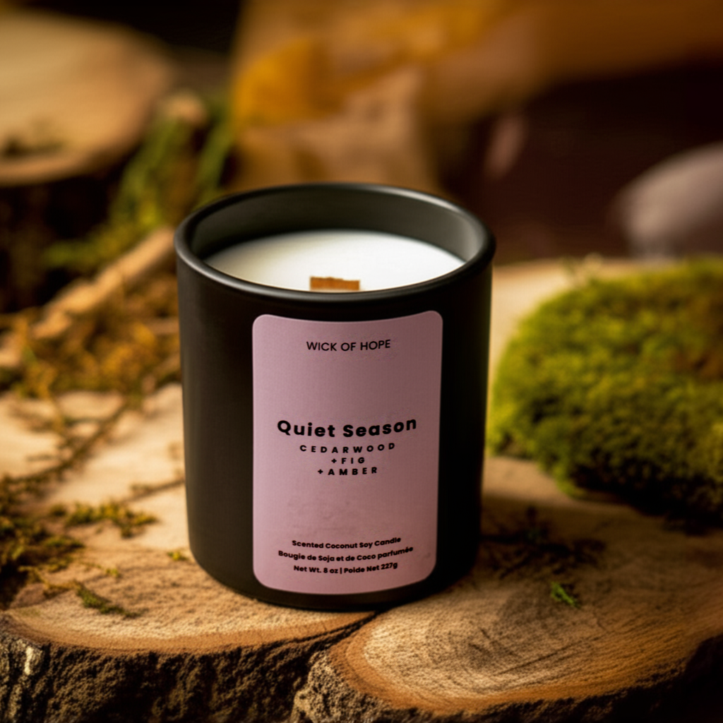 Quiet Season Candle | Cedarwood + Fig