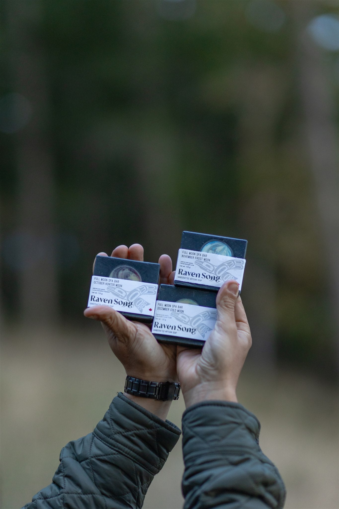October Hunter Full Moon Soap | Sage + Cedarwood + Palo Santo