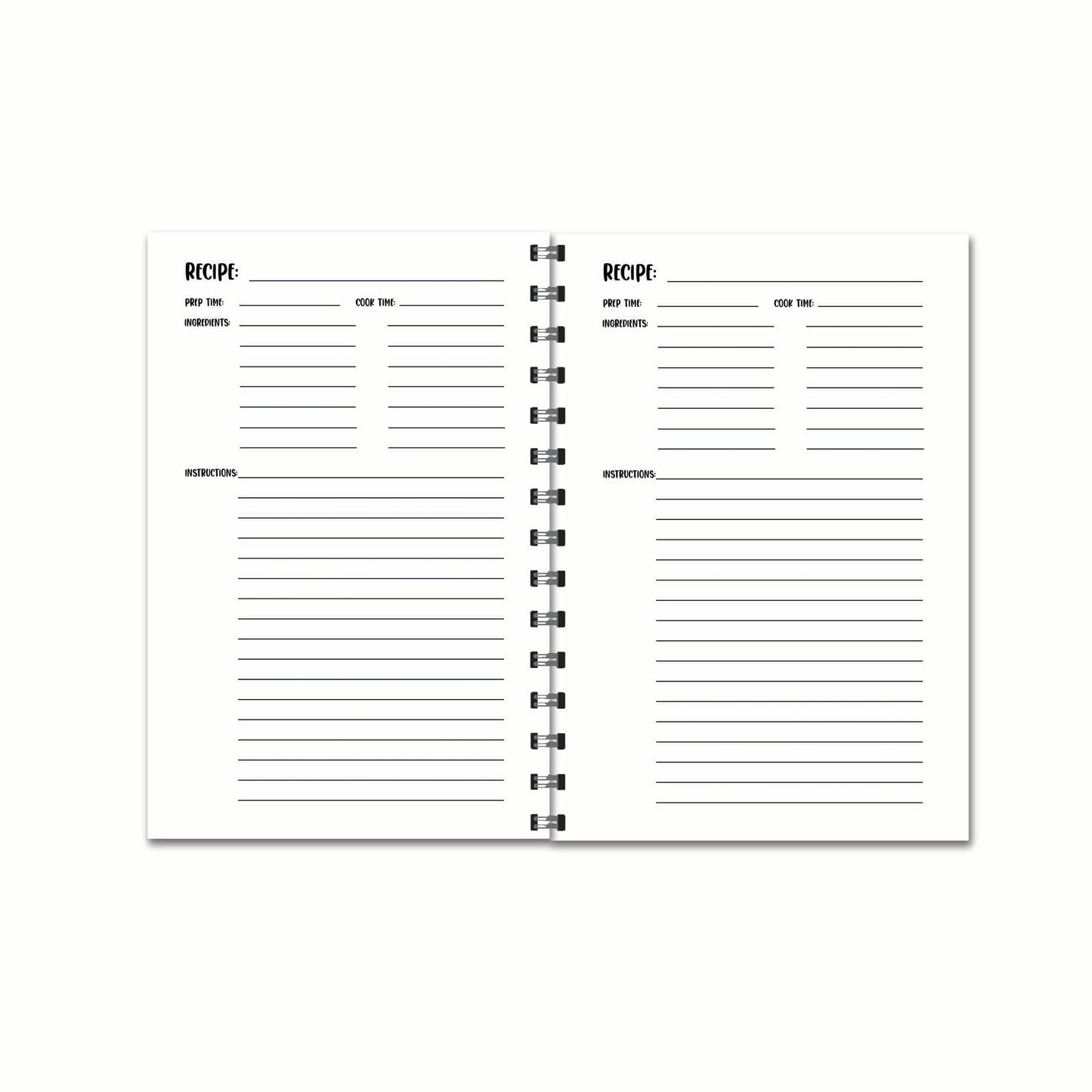 Recipe Notebook - Veggies