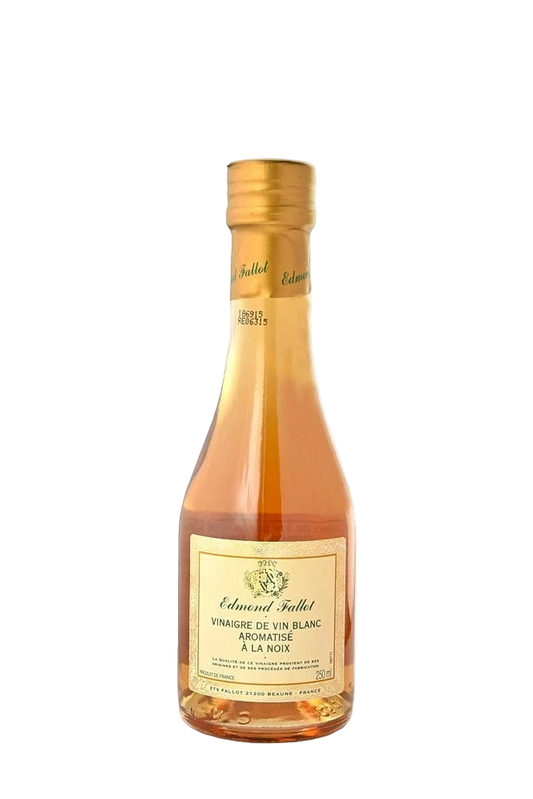 Edmond fallot-Vinaigre de vin blanc aromatisé à la noix (White Wine Vinegar Flavored with Walnuts) 250 ml