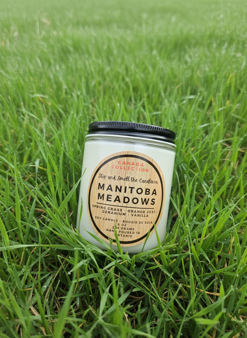 Manitoba Meadows 8oz soy candle