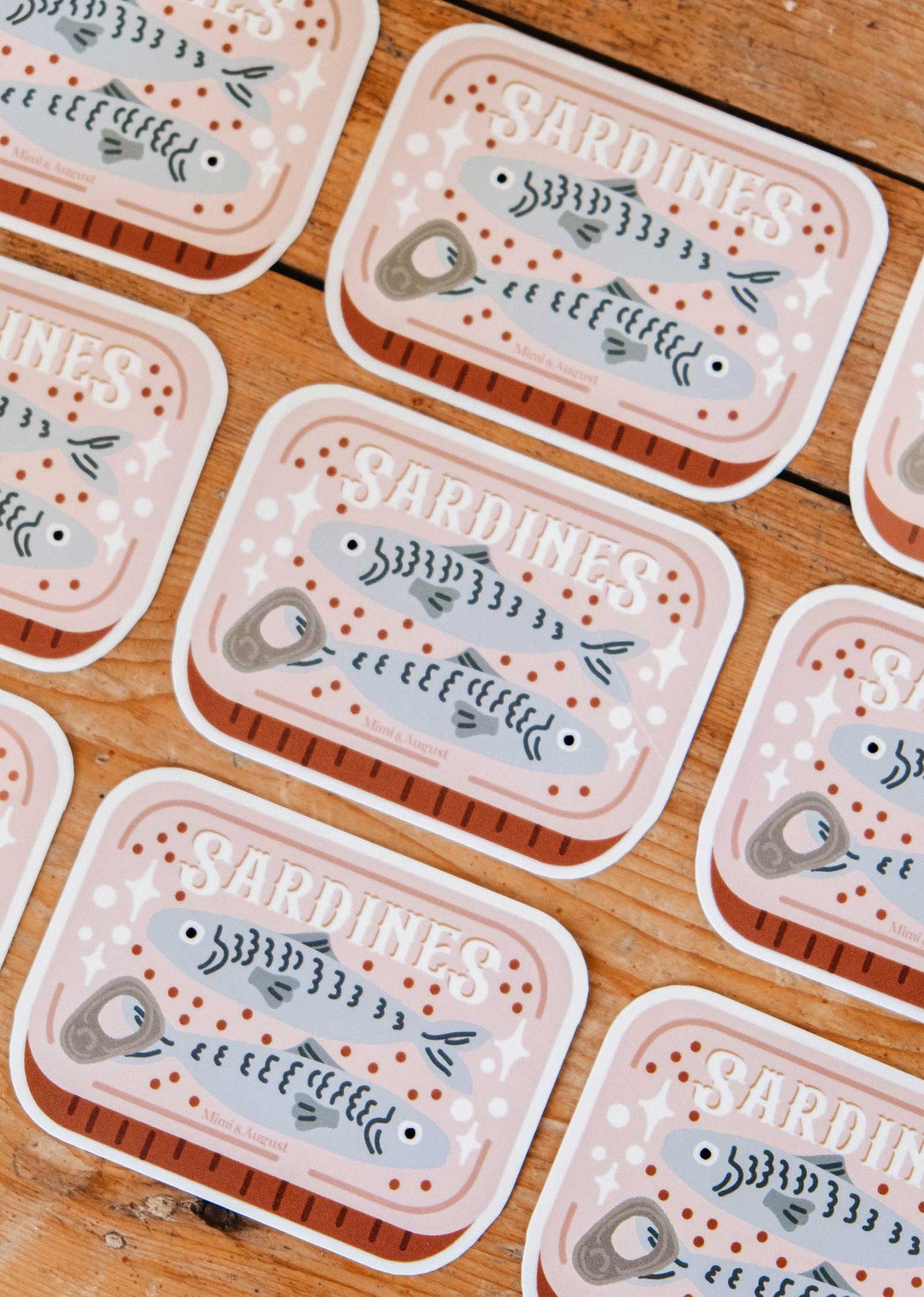Cozy Sardines - Vinyl Sticker