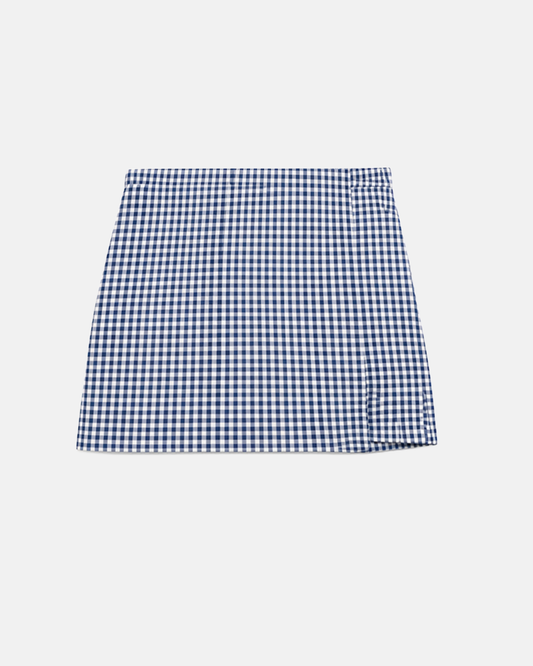 Jupe-short Gingham en coton bio