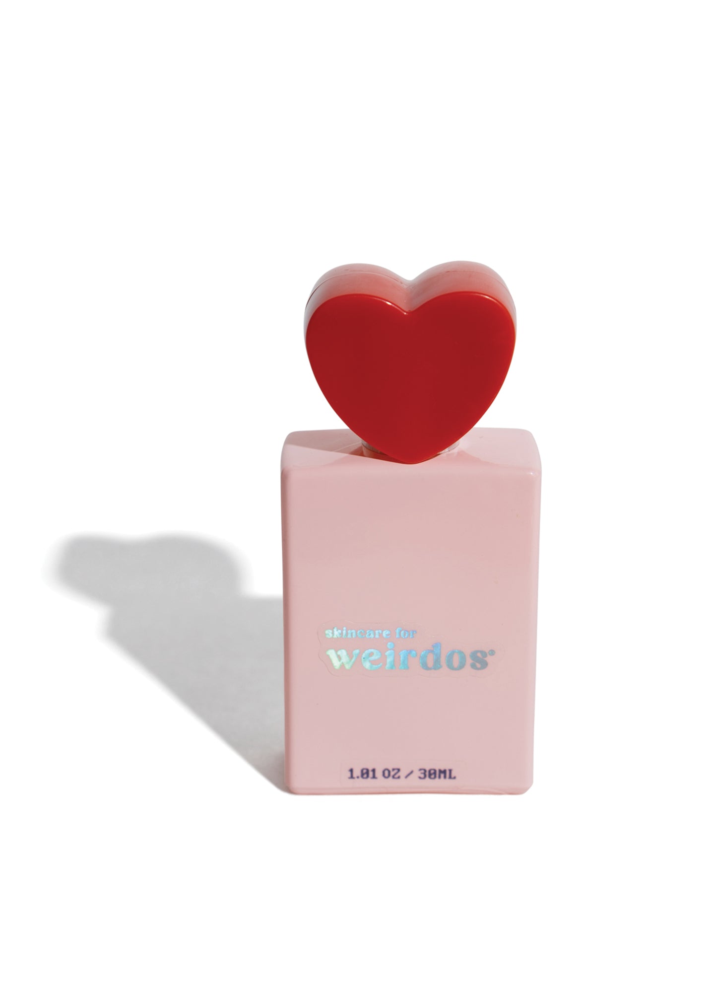 heart glass spray bottle