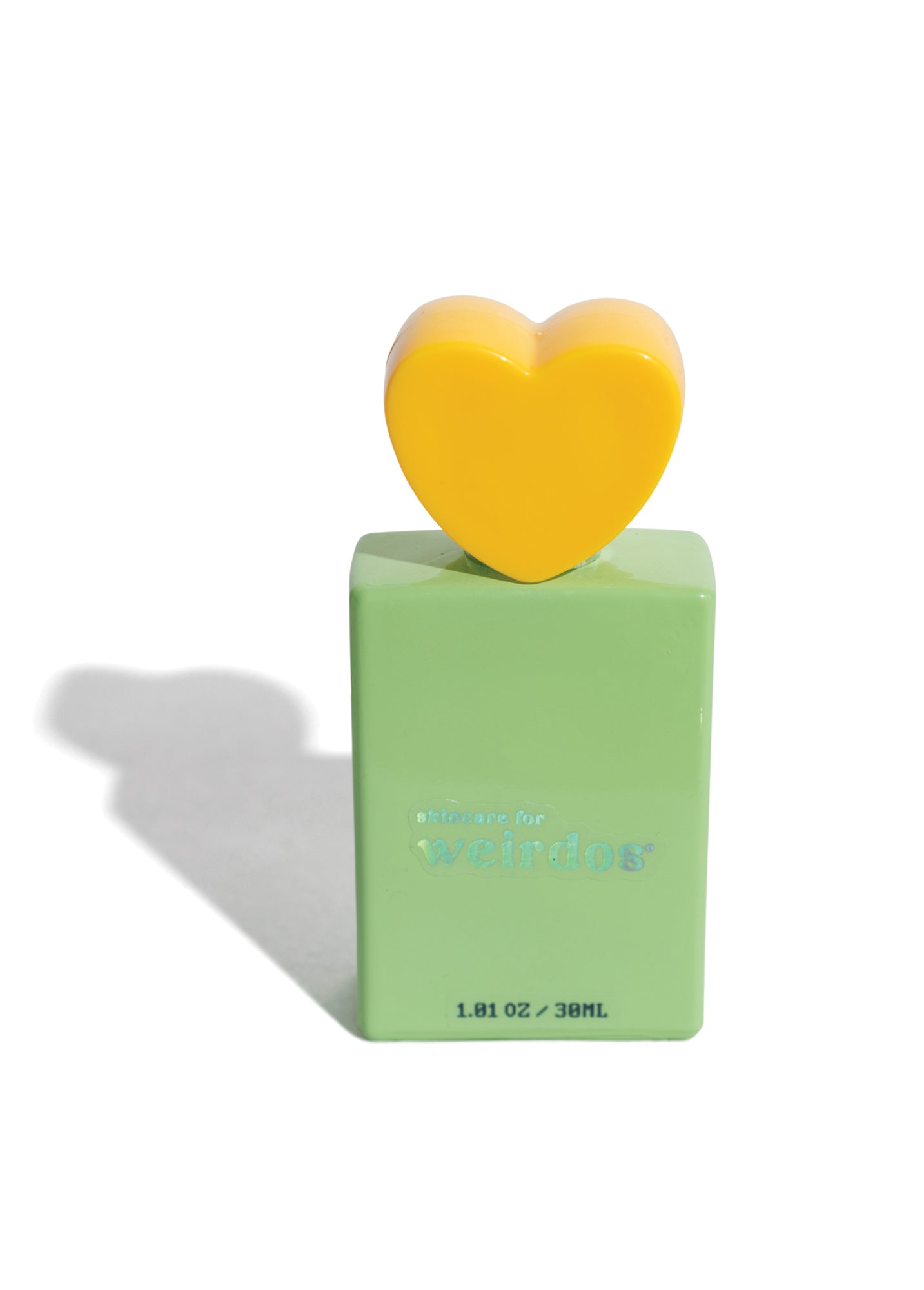 heart glass spray bottle