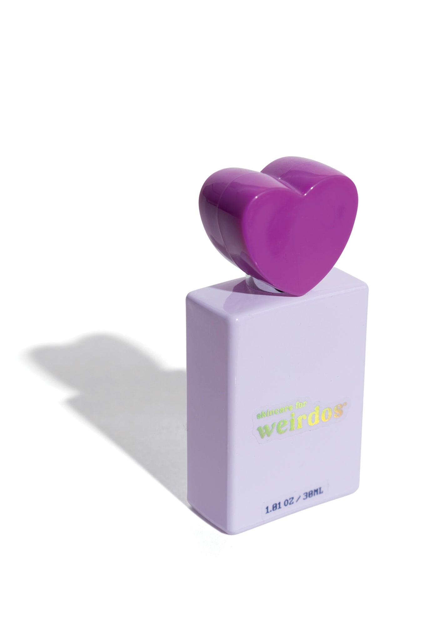 heart glass spray bottle