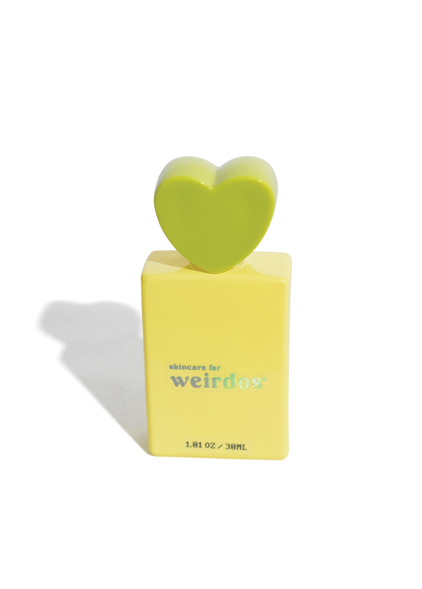heart glass spray bottle
