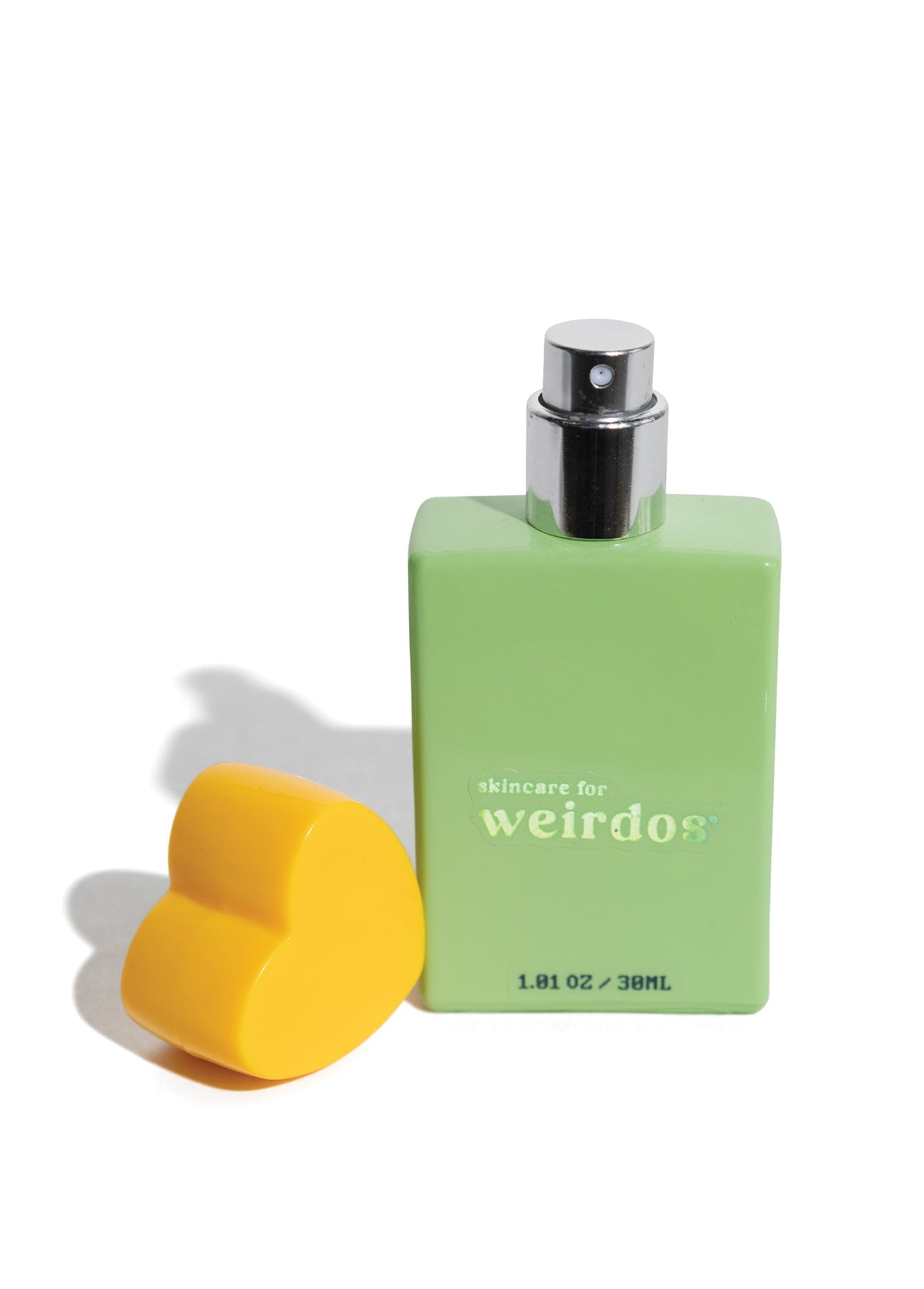 heart glass spray bottle