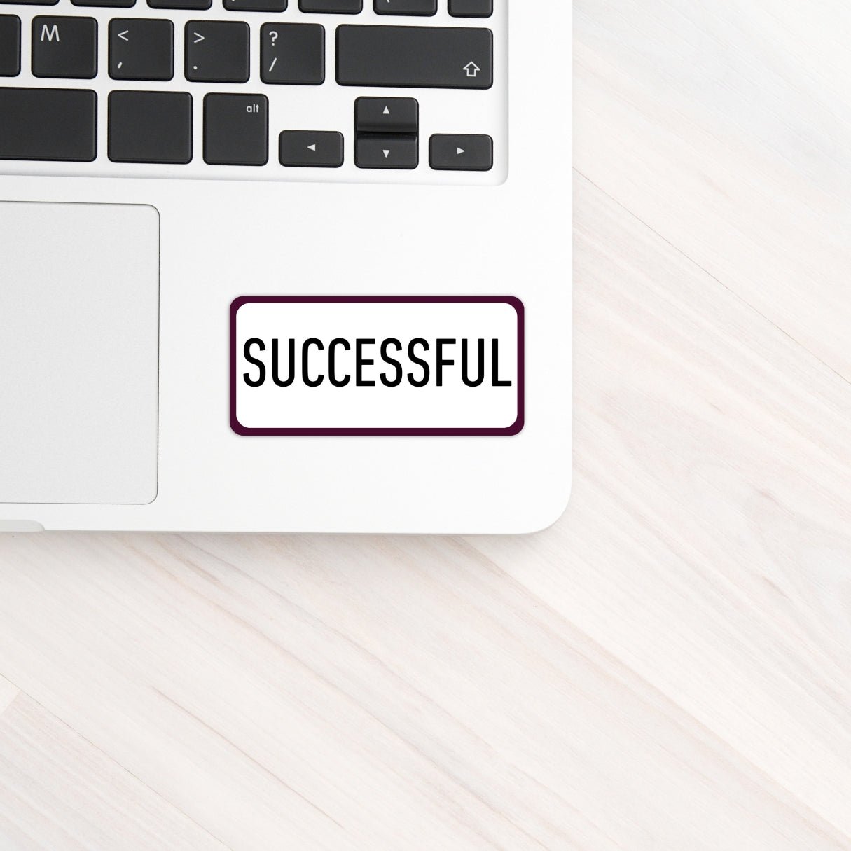 Successful Mindset Vinyl Sticker
