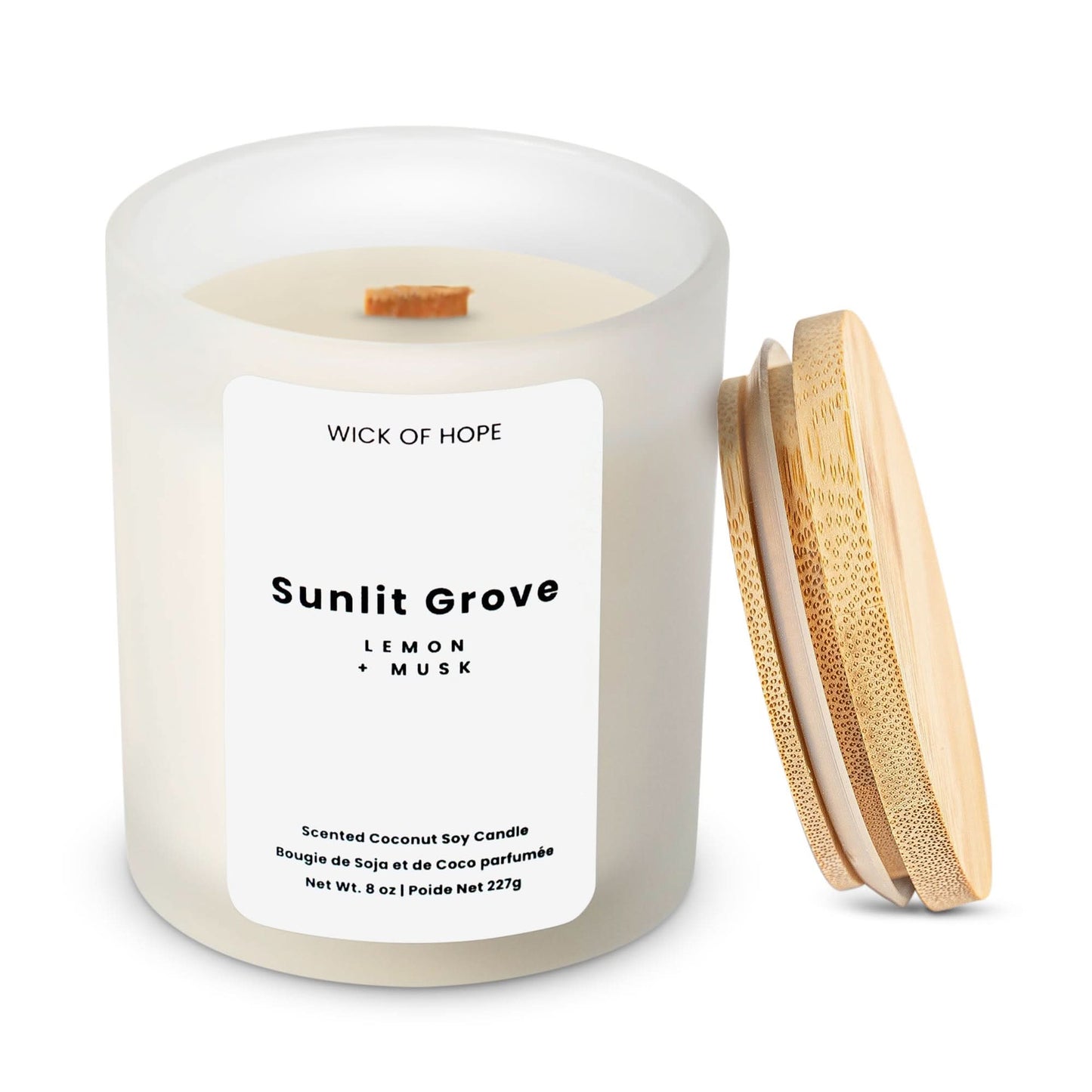 Sunlit Grove Candle | Lemon + Musk