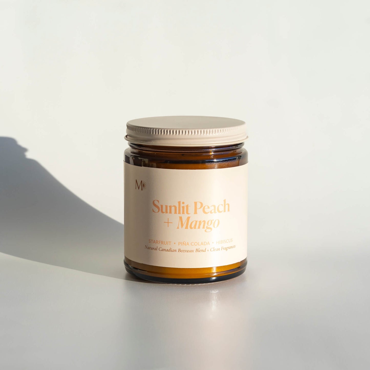 Sunlit Peach + Mango Candle
