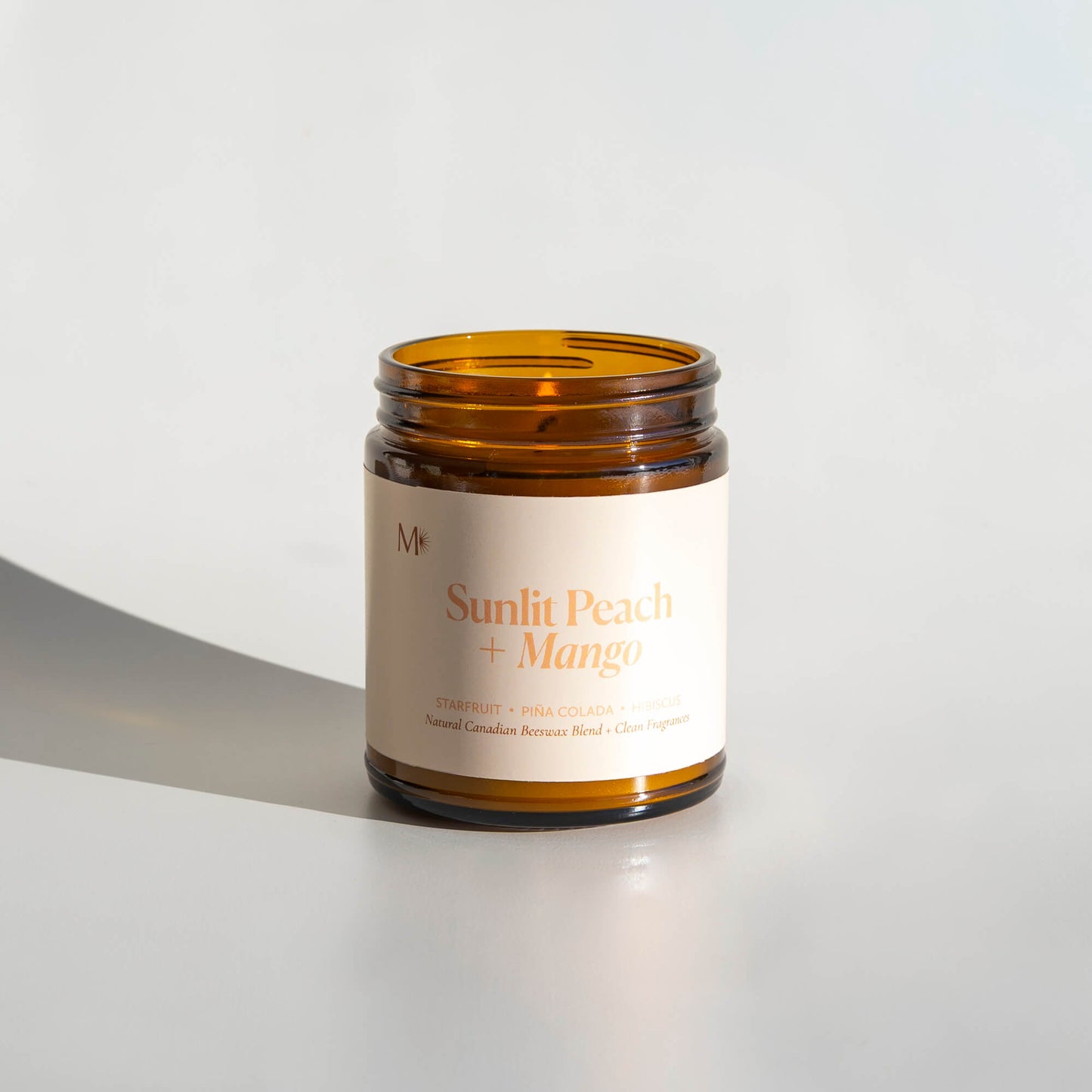 Sunlit Peach + Mango Candle