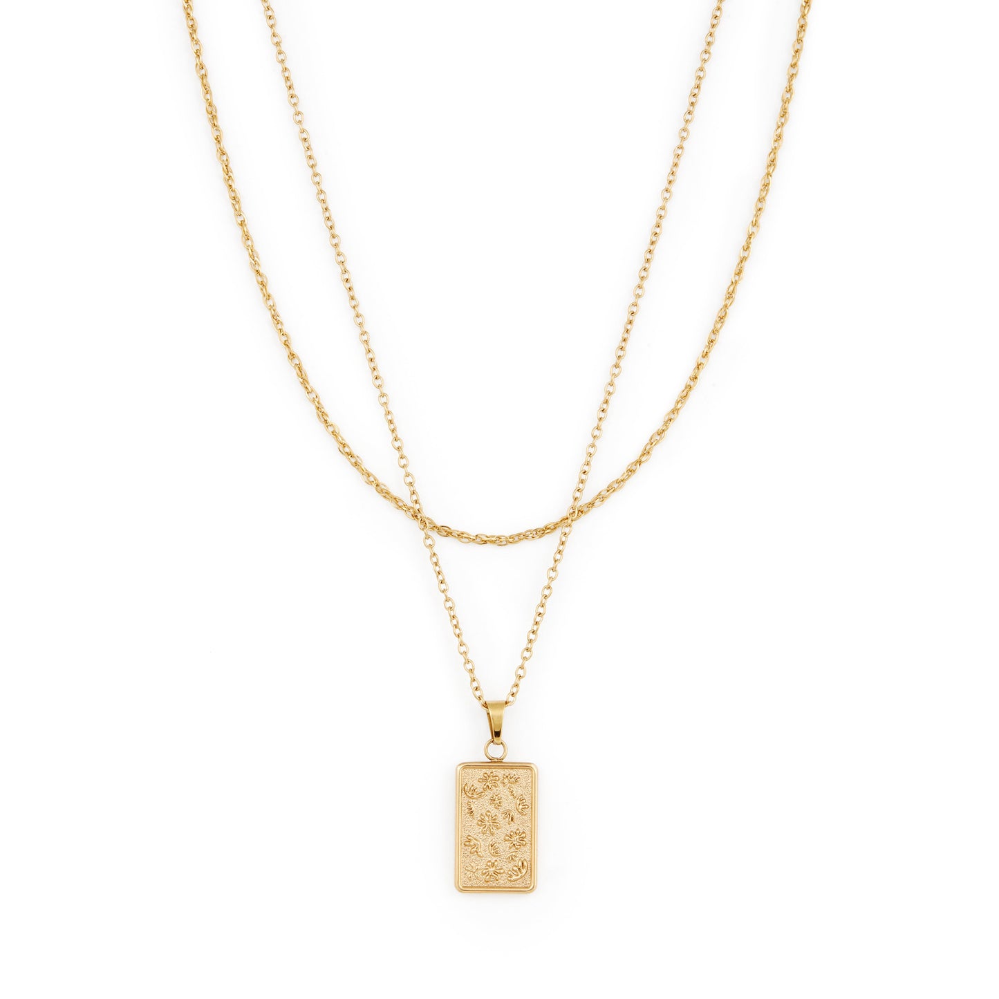 Work of Art Necklace - Gold