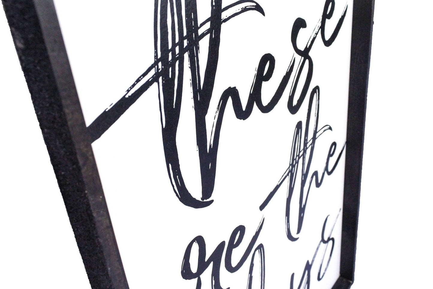 These Are The Days Wood Sign