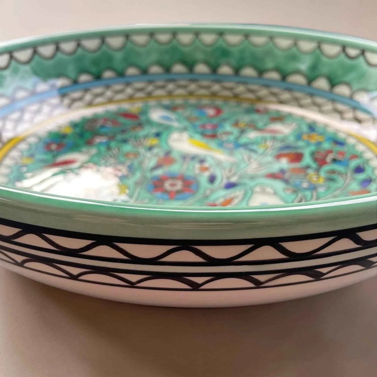 Janna Floral Ceramic Serving Bowl – Salad & Pasta – 23, 28 & 35cm