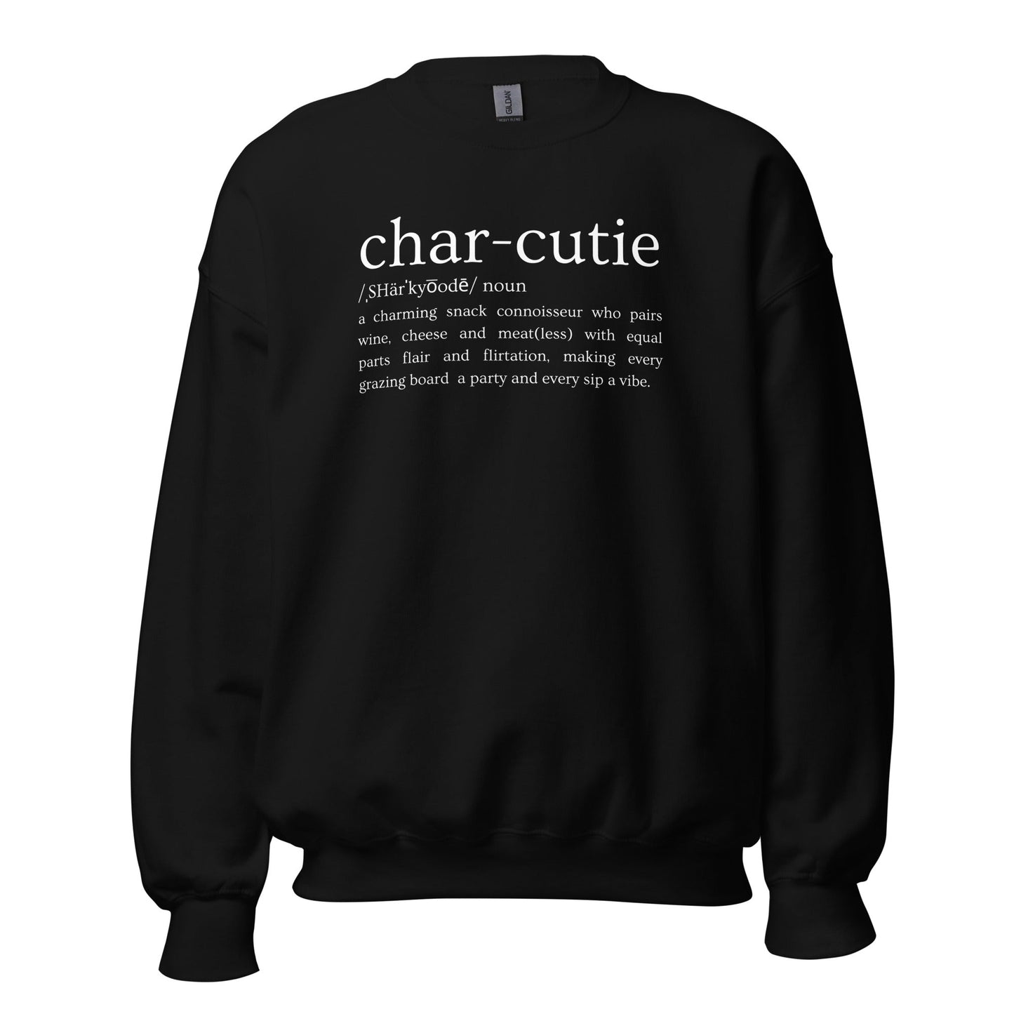 Char-cutie Sweatshirt – Wine & Charcuterie Sweatshirt