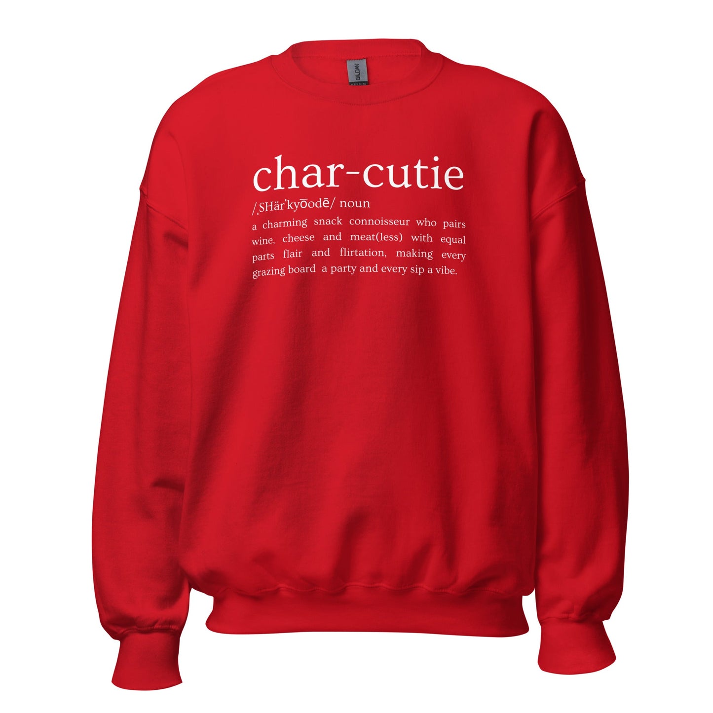 Char-cutie Sweatshirt – Wine & Charcuterie Sweatshirt