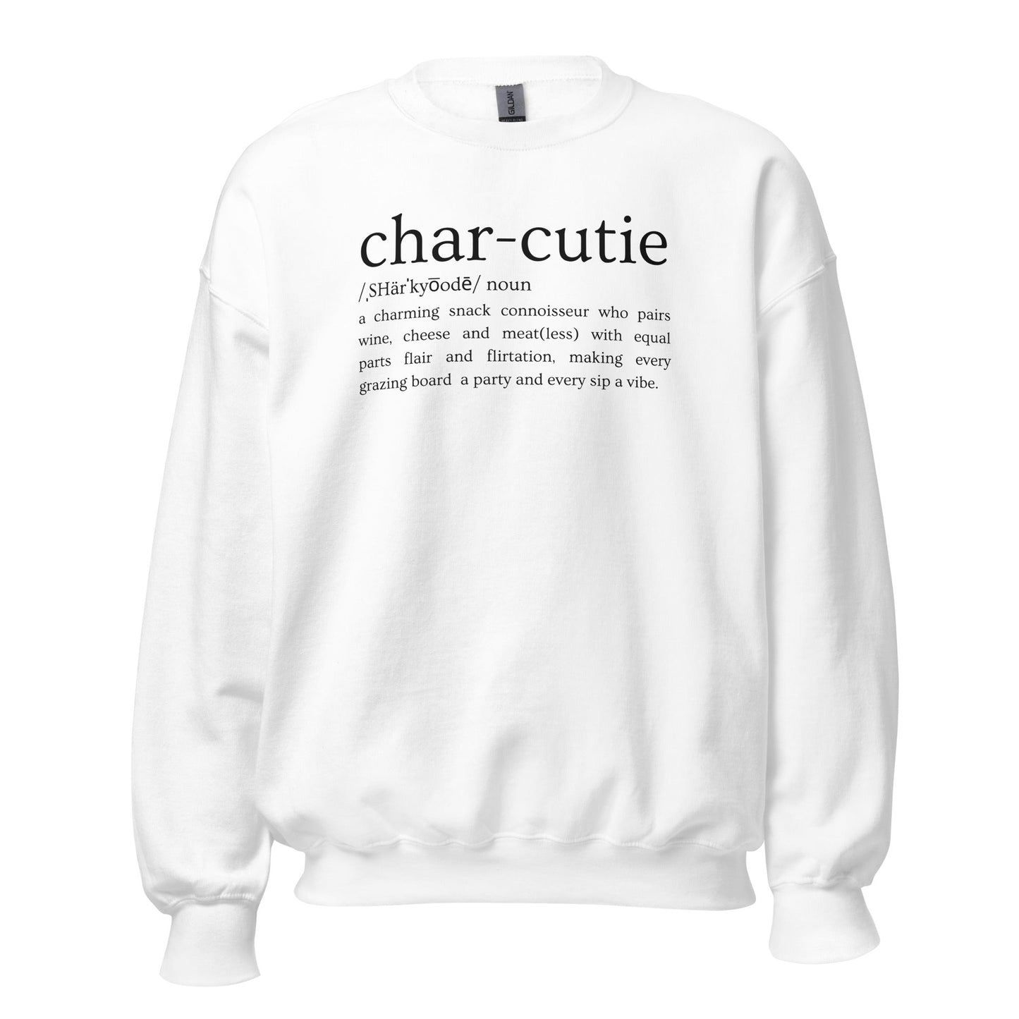 Char-cutie Sweatshirt – Wine & Charcuterie Sweatshirt