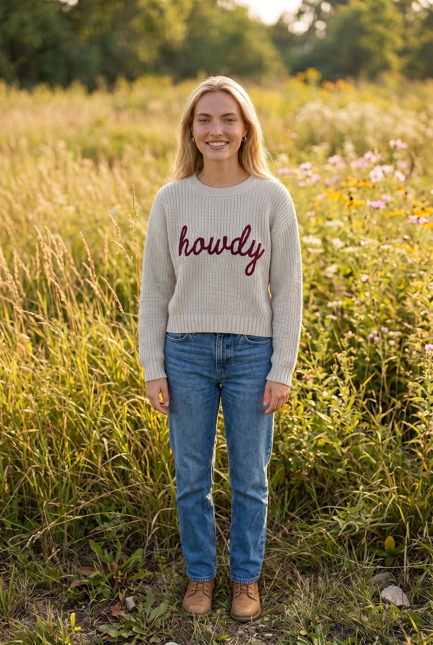 Howdy Adult Sweater