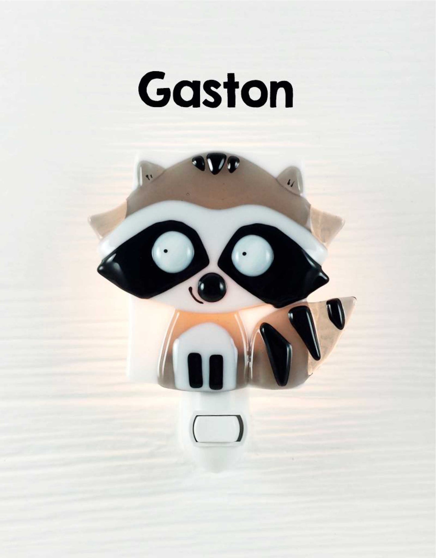 Night Light - Gaston The Raccoon - Veille sur toi
