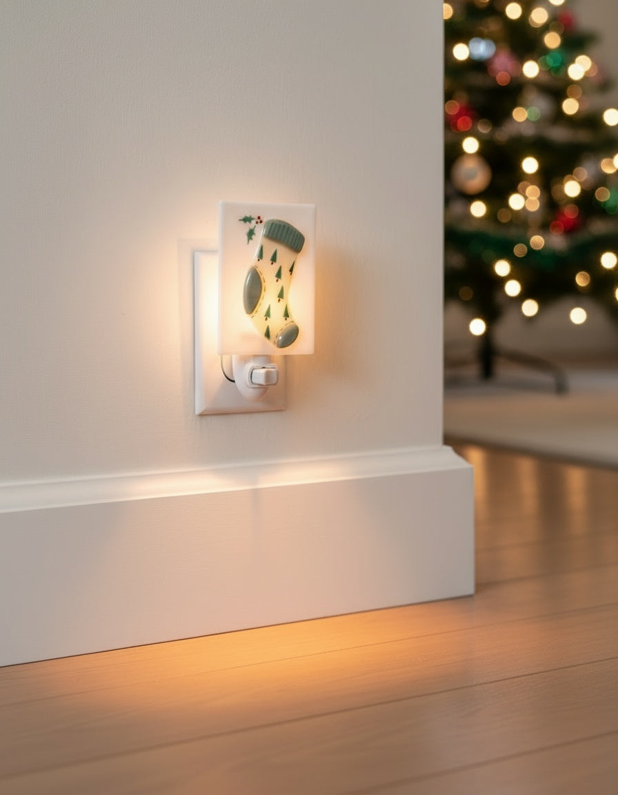 Christmas Nightlight - Christmas Stocking - Veille sur toi