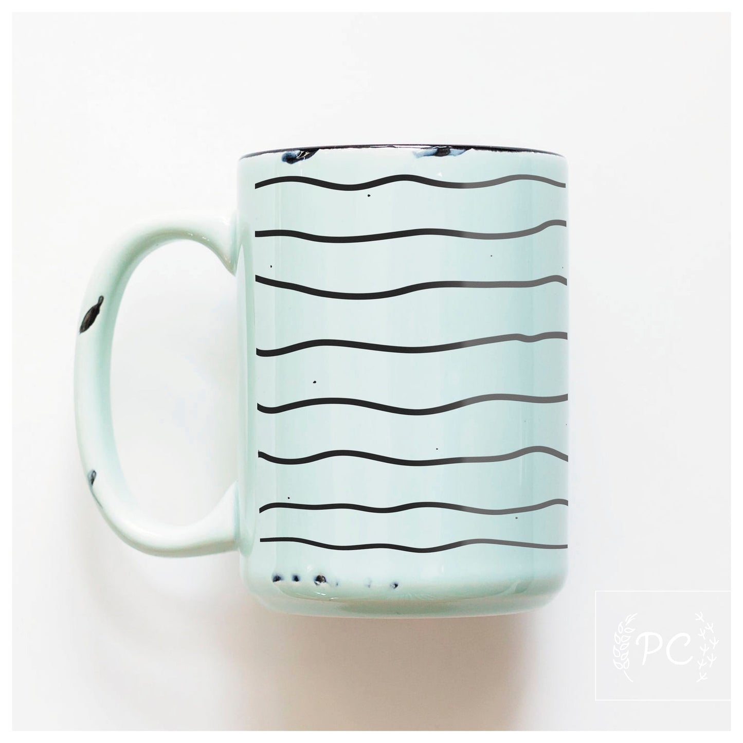 wavy | ceramic mug