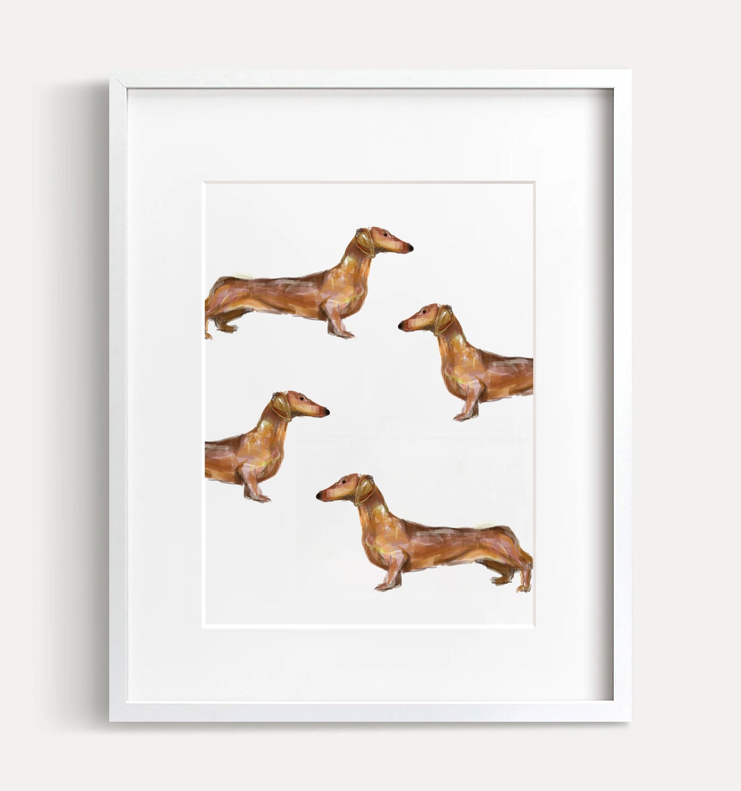 Dachshund Art Print