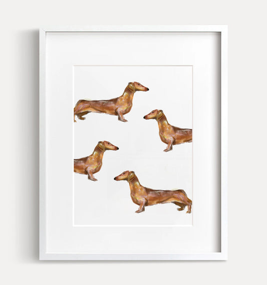 Dachshund Art Print