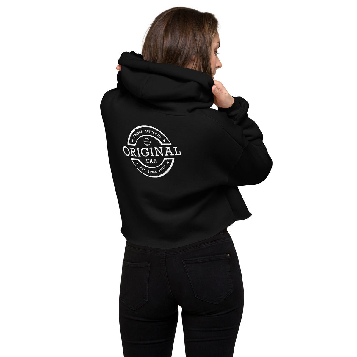 Original Era Made With Love Crop Hoodie