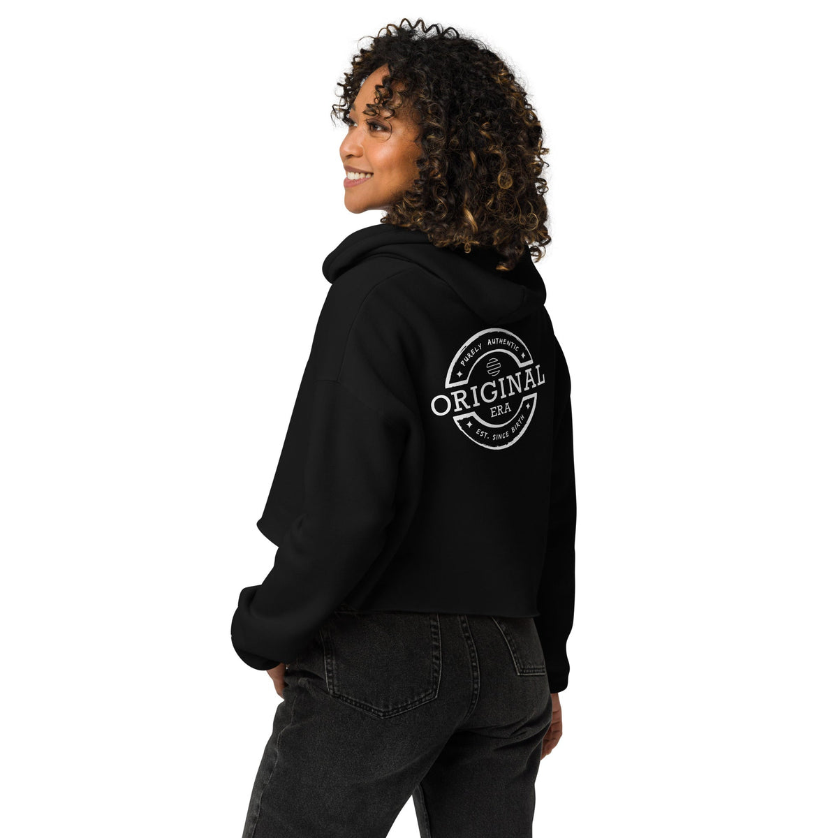 Original Era Made With Love Crop Hoodie