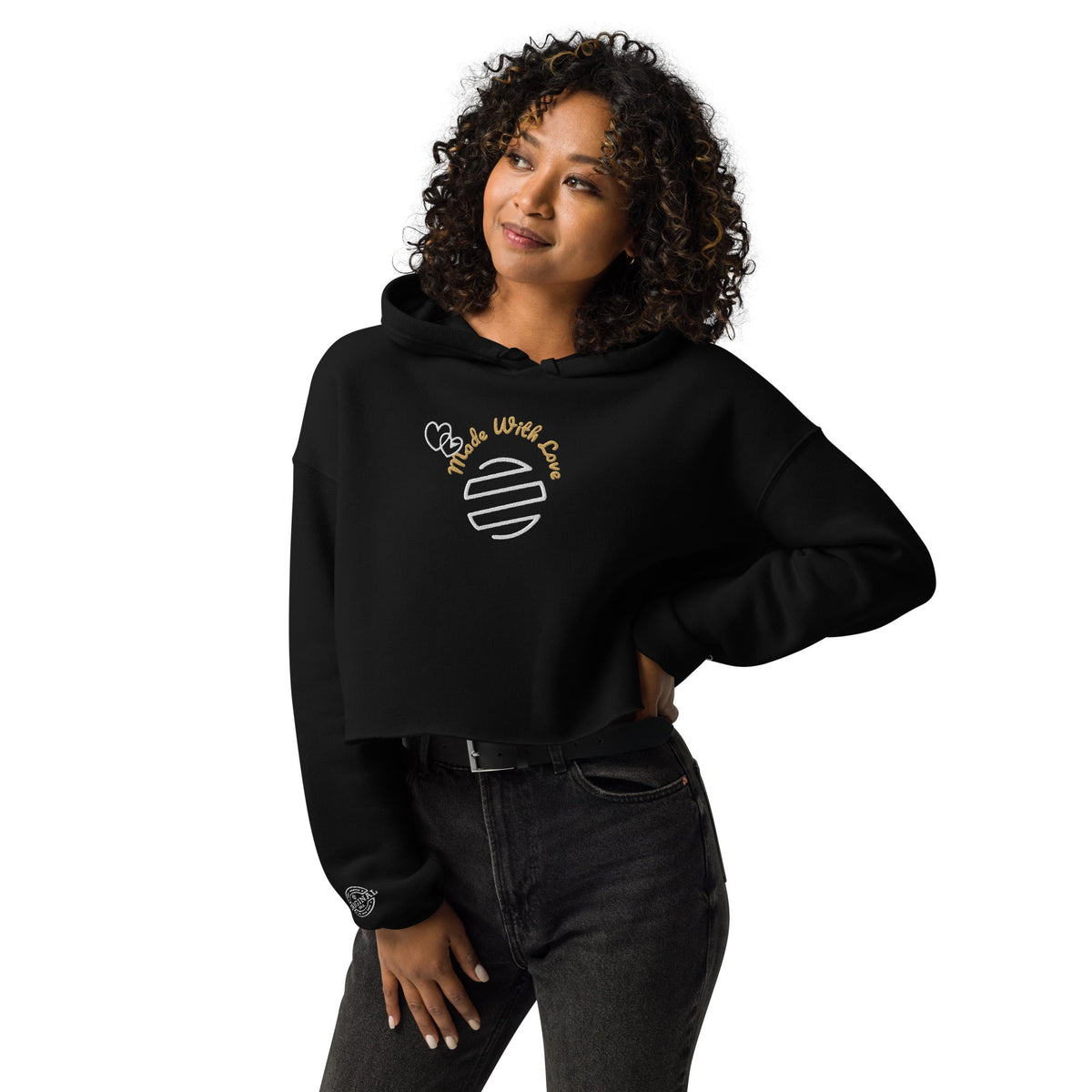 Original Era Made With Love Crop Hoodie