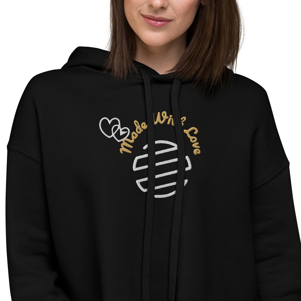 Original Era Made With Love Crop Hoodie