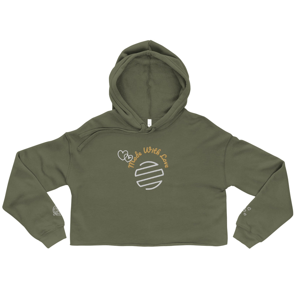 Original Era Made With Love Crop Hoodie