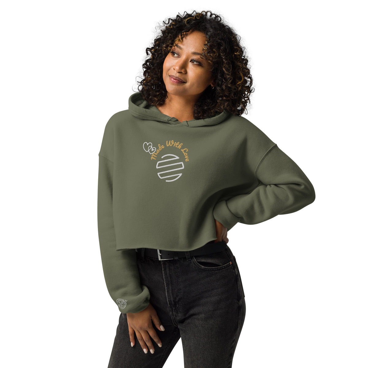 Original Era Made With Love Crop Hoodie