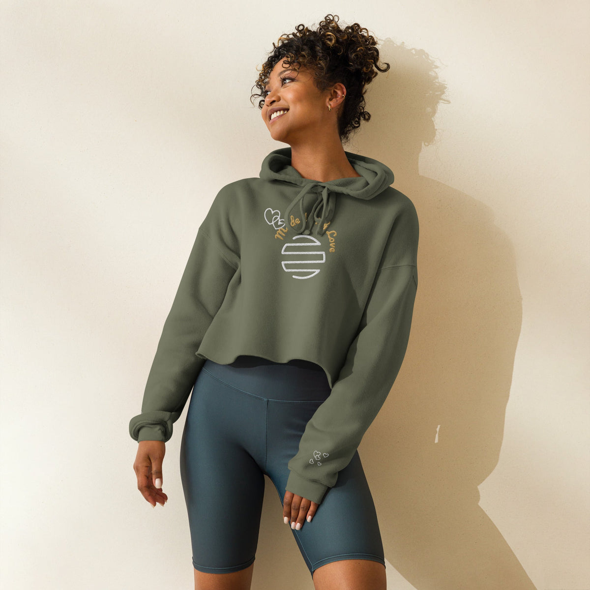 Original Era Made With Love Crop Hoodie