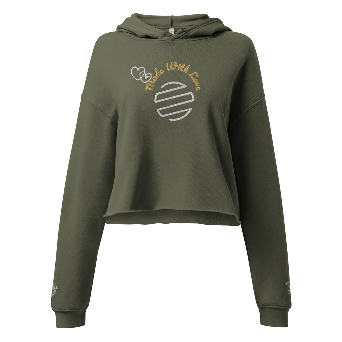 Original Era Made With Love Crop Hoodie
