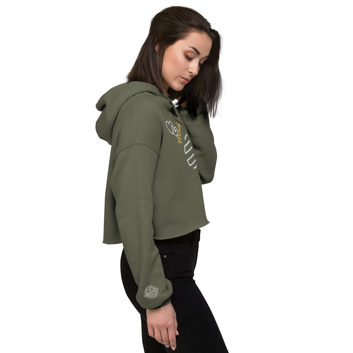 Original Era Made With Love Crop Hoodie